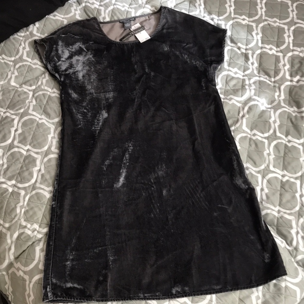 Velvet Grey Dress 🌺